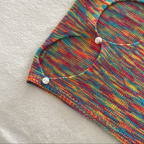 Multicolour Cutout Mini Dress Size Large NWT - Picture 4 of 4